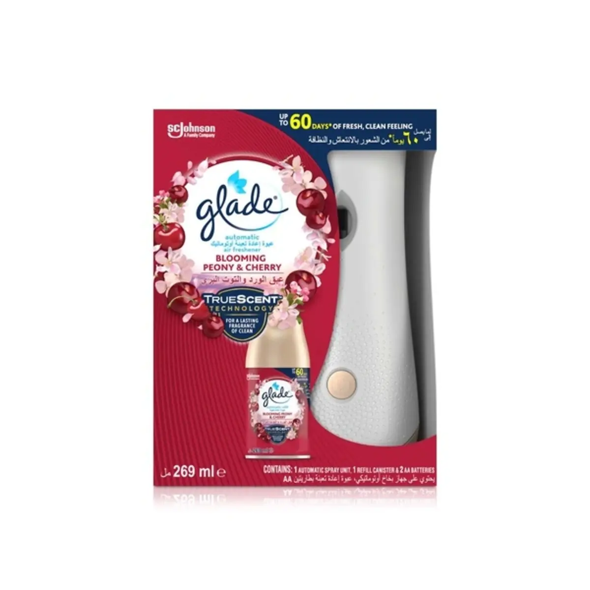Glade Peony & Cherry Refill 269Ml